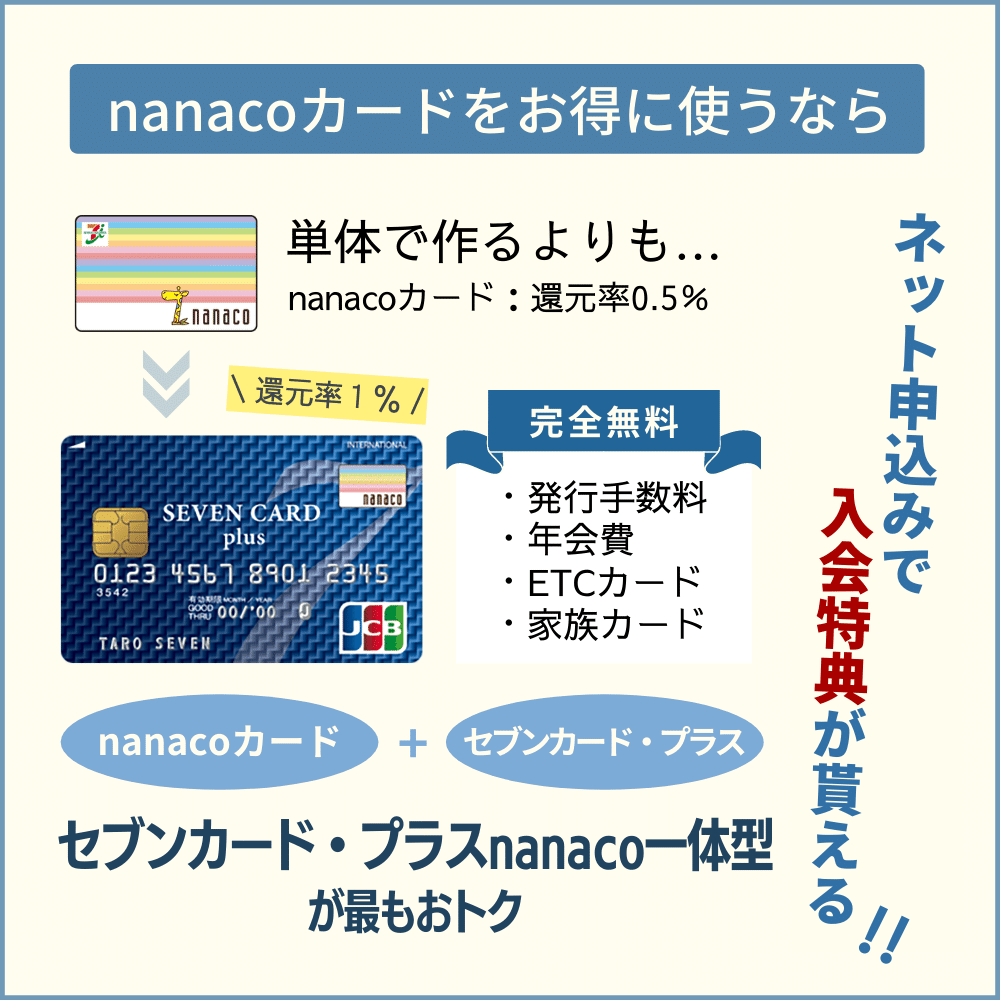 nanacoカード（ナナコ）を利用するメリットと気になるデメリットを徹底解説｜ナナコカードは活用する価値ある電子マネー！